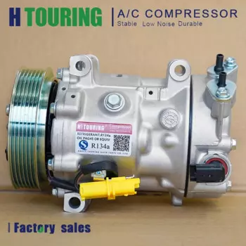 Компрессор переменного тока для Peugeot 307 308 807 607 406 Citroen C4 Berlingo Sd7c16 9800839580 9671216780 9659875880 9651911480 9656483580