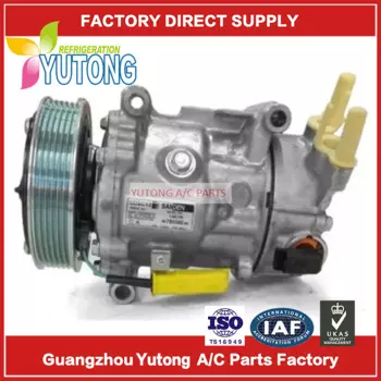 Компрессор переменного тока для Peugeot / Citroen 9651910980 6453WK SD: 1363F 1367F 1355 1351F 1367 1364F 1363 1351 1364 1367E 1355F