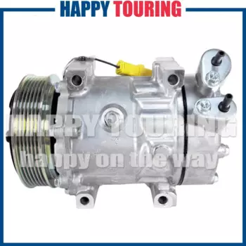 Компрессор переменного тока SD7V16 для Citroen C5 xsara для Peugeot 406 Fiat scudo 9659232180 96860618 6453YJ 6453NL 6453NK 6453TH 6453SE 6453