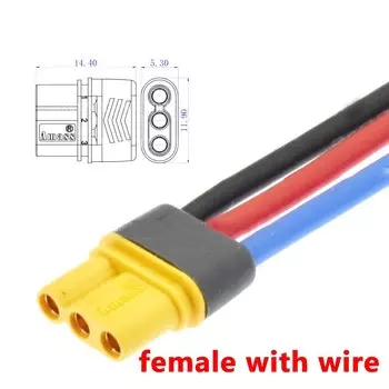 Коннектор MR30 HBXINTAO M/F 18AWG
