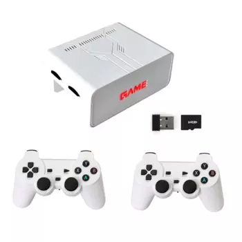Консоль игровая Беспроводная в стиле ретро, 10000 игр, 36 эмуляторов