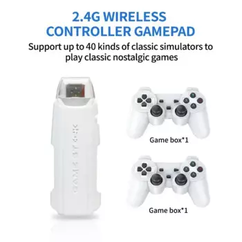 Консоль игровая Беспроводная X2 MAX, 128 ГГц, 4K HD, 40000