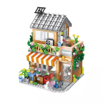 Конструктор для дома в стиле B & B, дом мечты, серии MOC 8504, креативный городской уличный вид, Строительные кирпичи, модель, семейный коллекционный набор