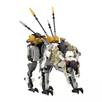 Конструктор gobrick MOC Horizon Zero Dawned Ravager, набор моделей, экшн-игра, Механический Зверь, сборные игрушки, детские подарки