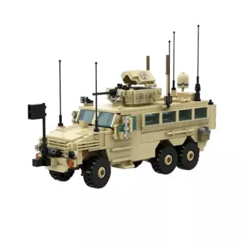 Конструктор gobrick Moc RG-33L Cat.2 MRAP, набор строительных блоков, развивающие игрушки, кирпичная игра для детей, подарок на день рождения, игрушки