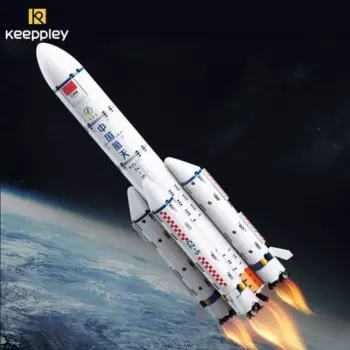 Конструктор Keeppley игрушечный 5 марта, строительный блок, космическая игрушка-переноска, Детская сборка, подарок на день рождения и Рождество