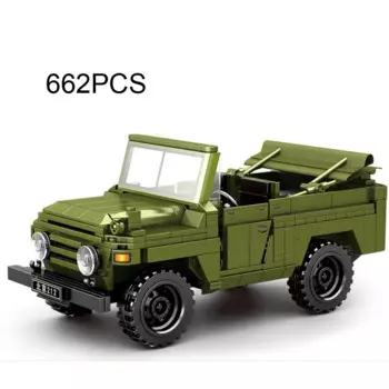 Конструктор классический автомобиль, Пекин, модель Bj212, WW2, военные джипы