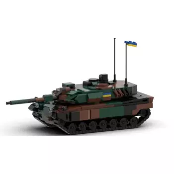 Конструктор Леопардовый танк военная серия UK Challenger 2 трактор основной боевой танк Леопардовый 2 сборка Кирпич игрушка на день рождения