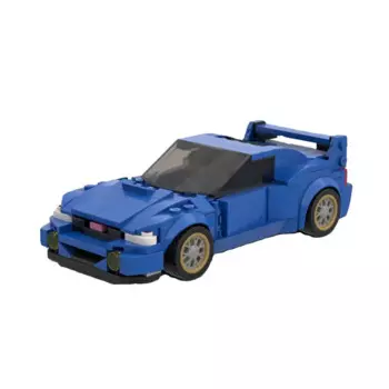 Конструктор MOC 22b STi для мальчиков и девочек, скоростные чемпионы, спортивные автомобили, набор кирпичей, детские игрушки, подарки
