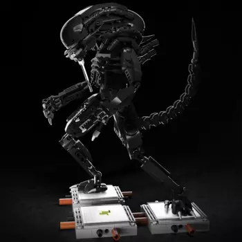 Конструктор MOC 27578, инопланетянин, ксеноморф, монстр, кирпичи, робот «сделай сам», Сборная модель, строительный блок, развивающие игрушки, набор для подарка