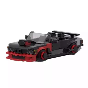 Конструктор MOC 633 CSi «Назад в будущее», скоростные чемпионы, спортивные автомобили, набор кирпичей, детские игрушки, подарки для мальчиков и девочек