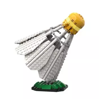 Конструктор MOC A Giant Shuttlecock, игрушки «сделай сам», сборные кирпичи, спортивная одежда для детей на день рождения, образовательные креативные подарки