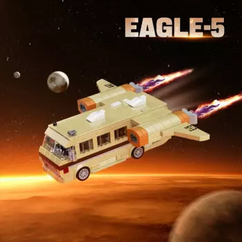 Конструктор MOC Break Bad RV автомобиль фургон модель автомобиля космический шар Орл 5 набор строительных блоков DIY головоломка игрушки для детей подарок на день рождения