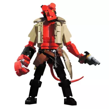 Конструктор MOC Hellboys детский, ужасные блоки из фильма, креативный конструктор для детей, подарок на день рождения