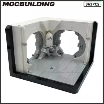 Конструктор MOC из строительных блоков, игрушка-пазл с мотивом фильма, демонстрационная Коллекционная модель, подарок на Рождество