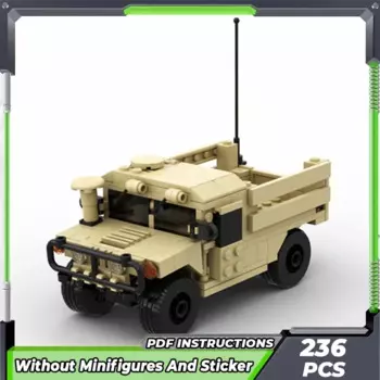 Конструктор Moc M1123 детский, военная модель, модульные блоки для перевозки грузов, подарок для детей, сборка «сделай сам»