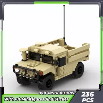 Конструктор Moc M1123 детский, военная модель, модульные блоки для перевозки грузов, подарок для детей, сборка «сделай сам»