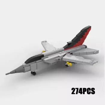 Конструктор Moc, модель Военного Истребителя 1:72, модульные блоки «Торнадо ADV», технология F.3, подарки, рождественские игрушки, Наборы «сделай сам» в сборе