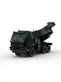Конструктор MOC MRAP в стиле милитари HUmmer, автомобиль, конструктор, защита от шахт, 4x4, строительные блоки, игрушечный автомобиль, армия, собирать игрушки, детские подарки