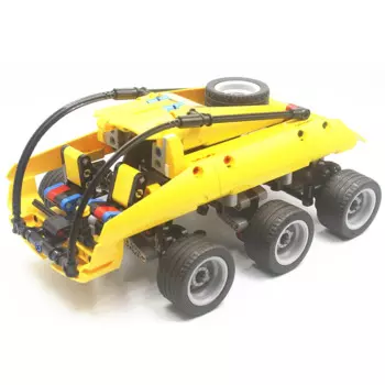 Конструктор MOC технический лунный багги, Обучающие игрушки, подарок для детей, Рождество, совместим с Lego