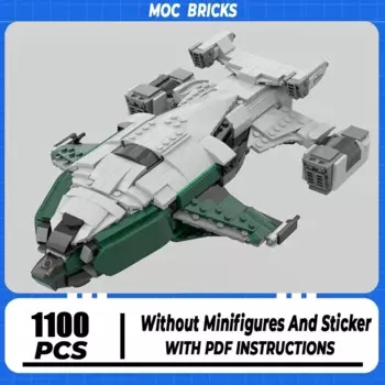 Конструктор Moc в масштабе 1:250, Элитный опасный альянс, модель, технологические кирпичи, Большой Космический корабль, серия, самолет, игрушка