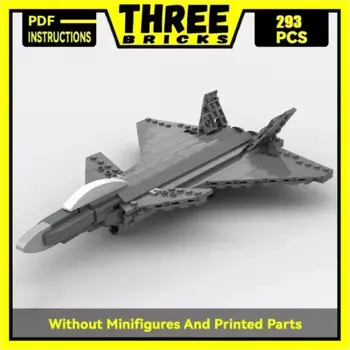 Конструктор Moc военная модель 1:72 J-20 мощный дракон истребитель технология модульные блоки подарок Рождественская игрушка набор для сборки своими руками