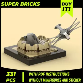 Конструктор звёздный из фильма Moc, блоки модульные, Подарочная Рождественская игрушка, Наборы для творчества
