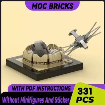Конструктор звёздный из фильма Moc, блоки модульные, Подарочная Рождественская игрушка, Наборы для творчества