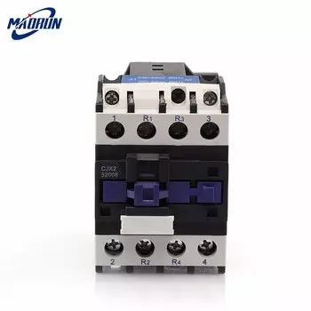 CJX2-32008 четырехполюсный контактор переменного тока, серебряный контактор низкого напряжения, контактор переменного тока LC1-D32008
