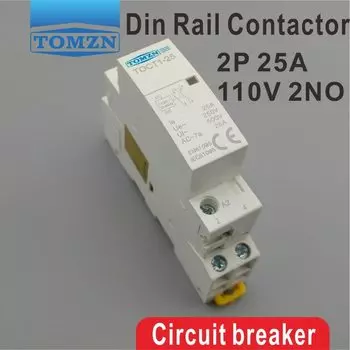 Контактор TOMZN TOCT1-25 2P 25A AC 110V