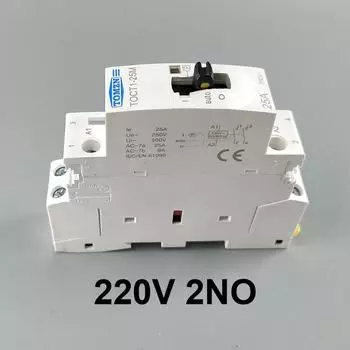Контактор TOMZN TOCT1-25M 2P 25А 230В