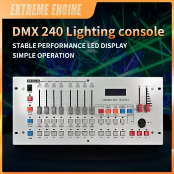 Контроллер DMX240, 16 каналов, Подвижная головка, лазерный эффект