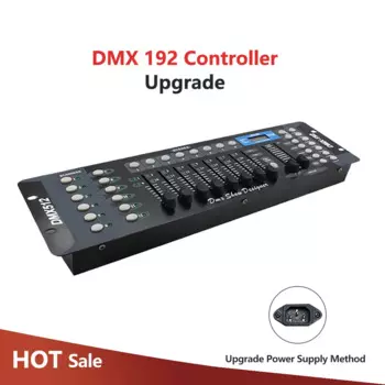 Контроллер DMX 192, консоль DMX 512, сценические фотоконтроллеры, подвижное освещение, оборудование для DJ, освещение