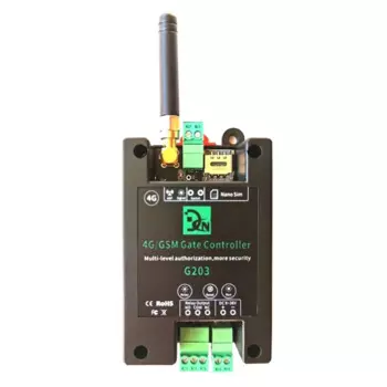 Контроллер доступа GSM 4G LTE, дистанционное управление через приложение по SMS, реле включения/выключения для автоматического раздвижного открывателя поворотной двери