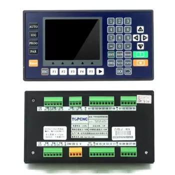 Контроллер движения TC55V, 4 оси, 150 кГц, управление скоростью, программируемый вход/выход 24 В, сервопривод, шаговая панель управления для ЧПУ