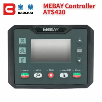 Контроллер генератора Mebay ATS420 ATS, модуль управления автоматическим переключением