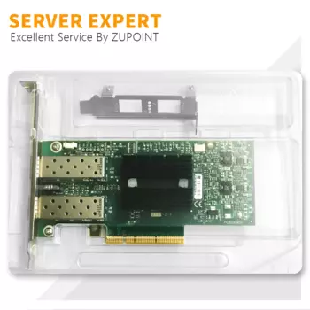 Контроллер интерфейса сети ZUPOINT Mellanox, двойной порт SFP + 10GbE PCIe Ethernet-карта адаптера