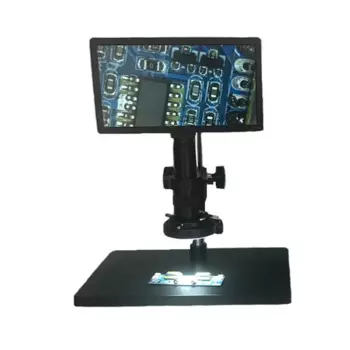 Контроллер мыши, 11,6-дюймовый HDMI USB, промышленная цифровая камера для микроскопа с функцией измерения + объектив с креплением C 180X 300X