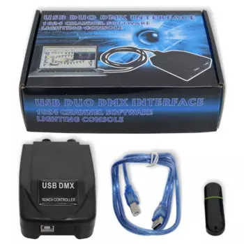 Контроллер освещения сцены, оригинальный Мартенс, USB 2,95 интерфейс DMX, 1024 каналов, программное обеспечение USB DMX PC 3D