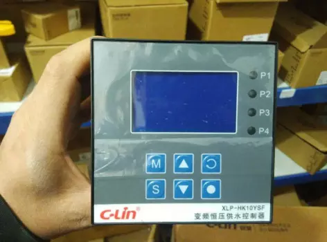 Контроллер подачи воды C-Lin XLP-HK10YSF с регулируемой частотой и постоянным давлением, 220 В переменного тока с функцией таймера