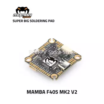 Контроллер полета Diatone MAMBA F405MK2 V2, Контроллер полета Betaflight F4 Mamba с OSD VTX 30 мм
