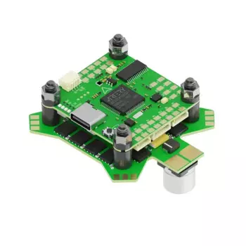 Контроллер полета iFlight BLITZ ATF435 55A Stack BLITZ ATF435 с BLITZ E55S 4-в-1 2-6S ESC для RC FPV гоночного дрона для фристайла