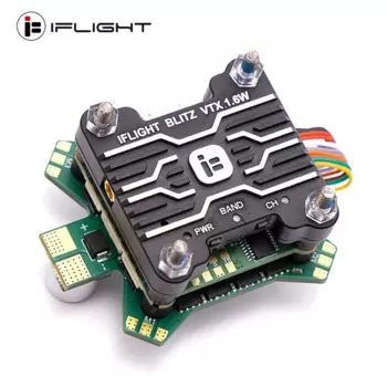 Контроллер полета IFlight BLITZ F722 F7 с E55S 4in1 ESC 1,6 Вт VTX 2-6S DShot150/ 300/ 600/ MultiShot/ OneShot для RC FPV Drone