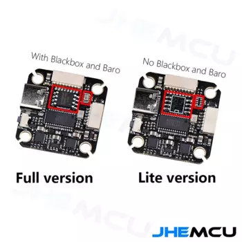 Контроллер полета JHEMCU F4 NOXE V3 F411, 5 в 10 в BEC OSD Baro BlackBox 2-6S LIPO 20x20 мм для FPV Фристайл-дронов, детали «сделай сам»