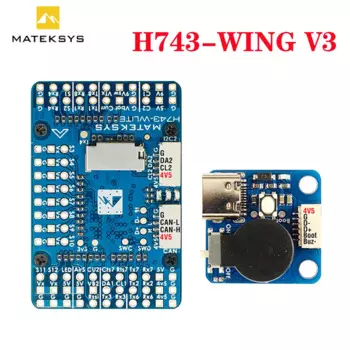 Контроллер полета MATEK H743-WING V3 H743 ArduPilot INAV 3-8S H743, 30.5X30.5mm для радиоуправляемых многовинтовых летательных аппаратов, дронов с неподвижным крылом