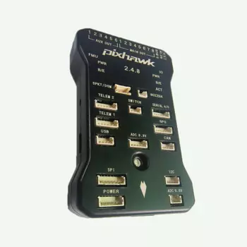 Контроллер полета Pixhawk PX4 PIX 2.4.8 32 бит + предохранительный переключатель и зуммер 2 в 1 + 8G SD + разделитель I2C, Расширенный модуль + PPM