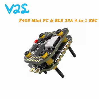 Контроллер полета SpeedyBee F405 Mini Stack FC BLS 35A V2 3-6S 20x20 4-в-1 ESC Dual BECs для гоночного дрона RC FPV