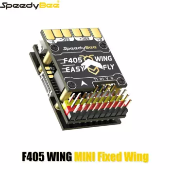 Контроллер полета SpeedyBee F405 WING MINI с фиксированным крылом 2-6S LiPo для радиоуправляемого летательного аппарата