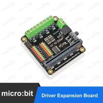 Контроллер привода DFRobot Micro: битный микробит, плата расширения с 4-ходовым приводом двигателя + 8-полосные сервоинтерфейсы для детей