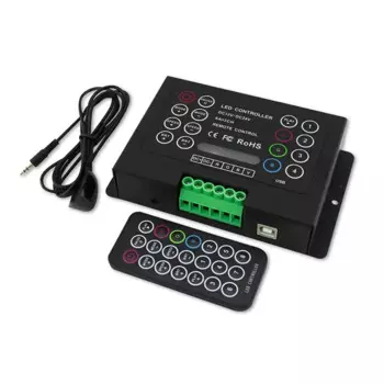 Контроллер RGB с постоянным напряжением, 4096, серые весы для RGB-плавный эффект, аккуратный и точный